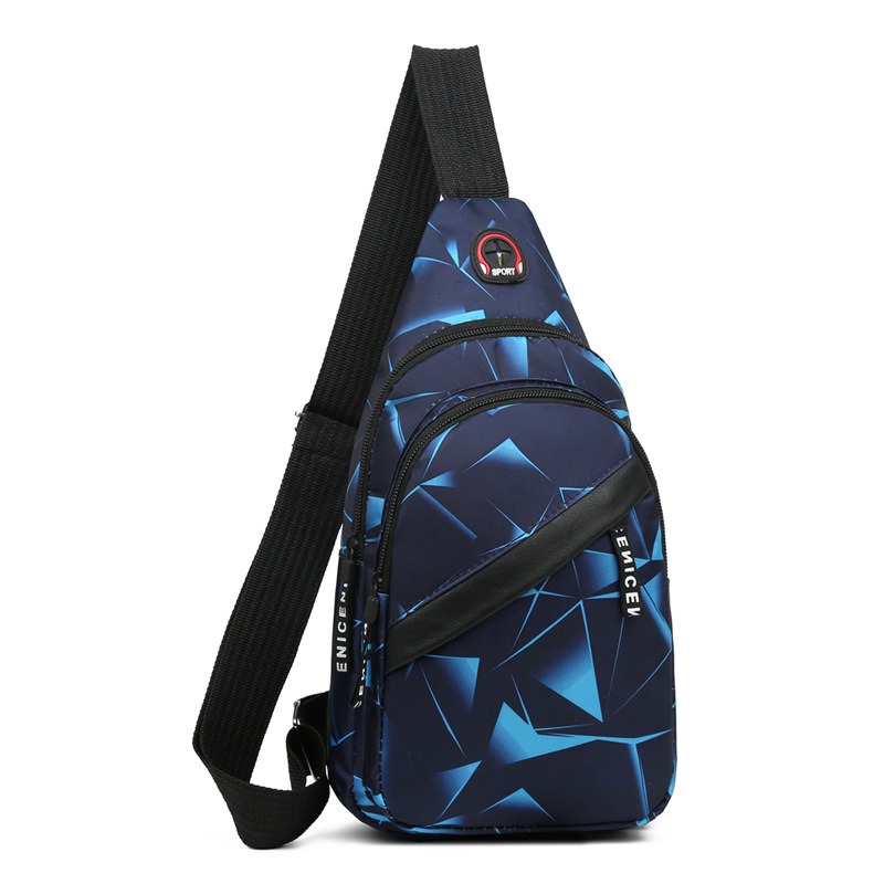 Canvas Backpack Casual - Breast bag men ins new fashion