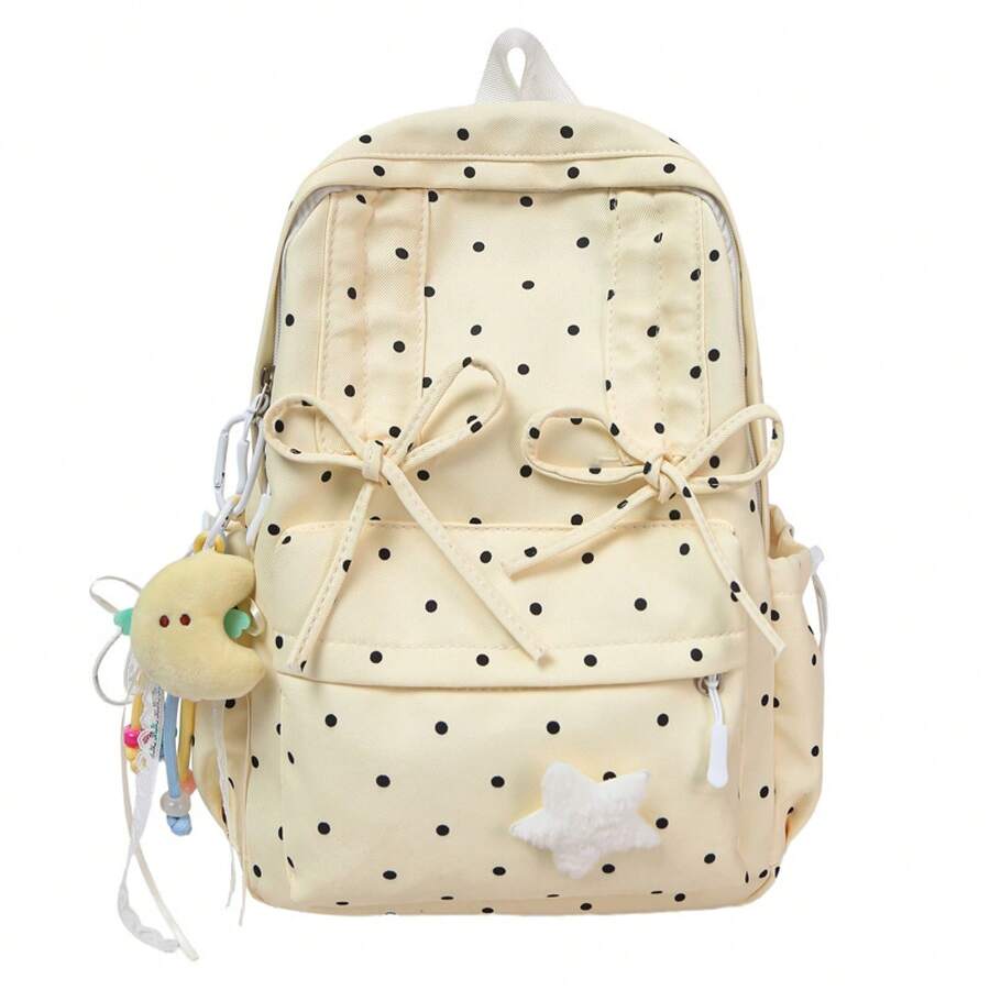 Cute Polka Dot Small Backpack  - Fashion Backpack Women incelemesi ve fiyatı