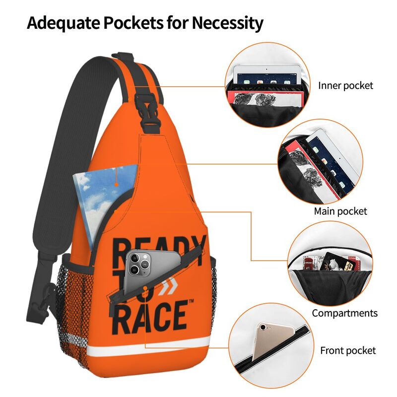 Racing Sport Motorcycle Rider  - Sling Backpack Shoulder incelemesi ve fiyatı