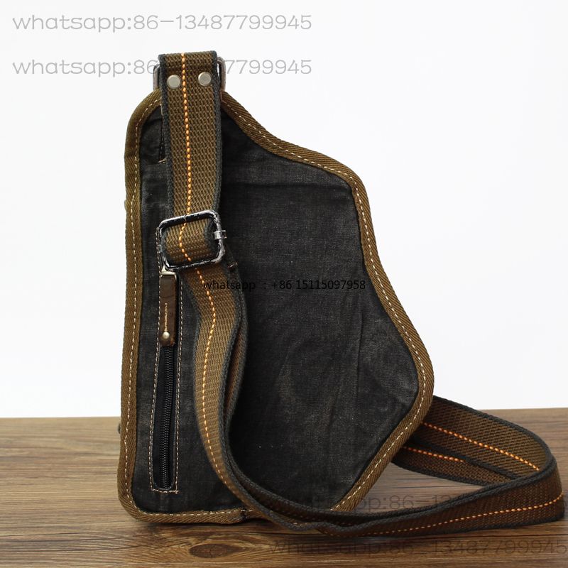 Men's breast bag retro canvas  - Canvas Backpack Casual incelemesi ve fiyatı