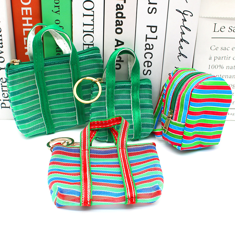 1Pc Key chain Fishing Net Bag  - Mini Backpack Purse incelemesi ve fiyatı