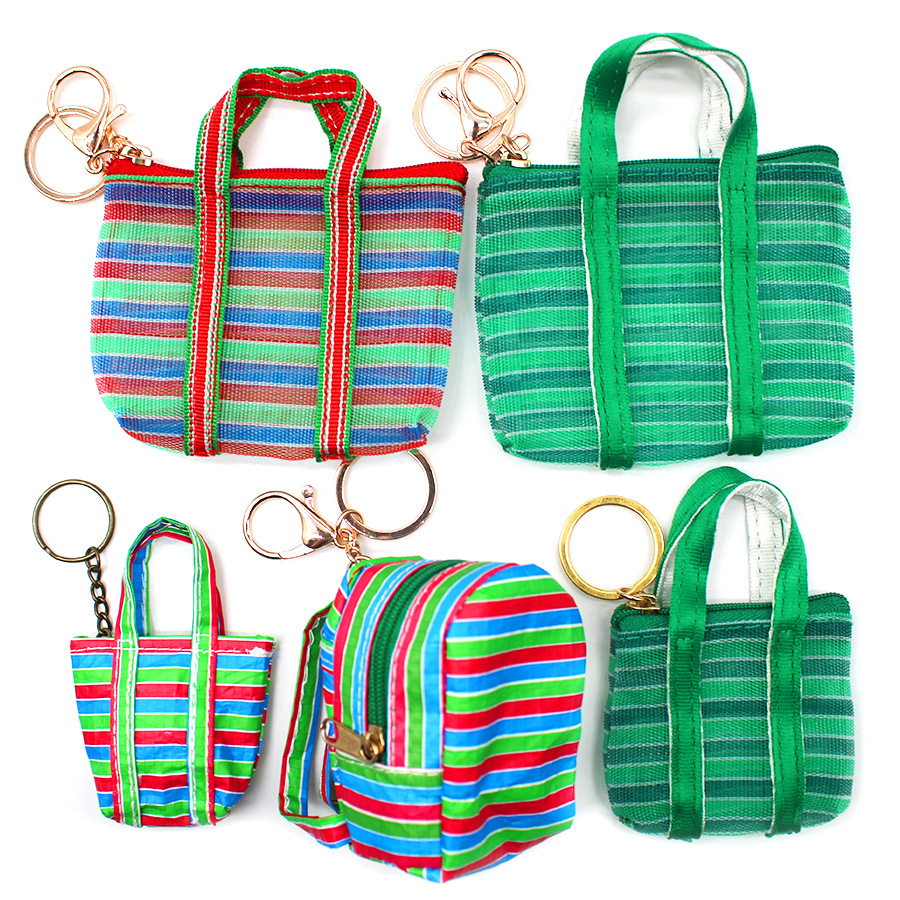 1Pc Key chain Fishing Net Bag  - Mini Backpack Purse incelemesi ve fiyatı