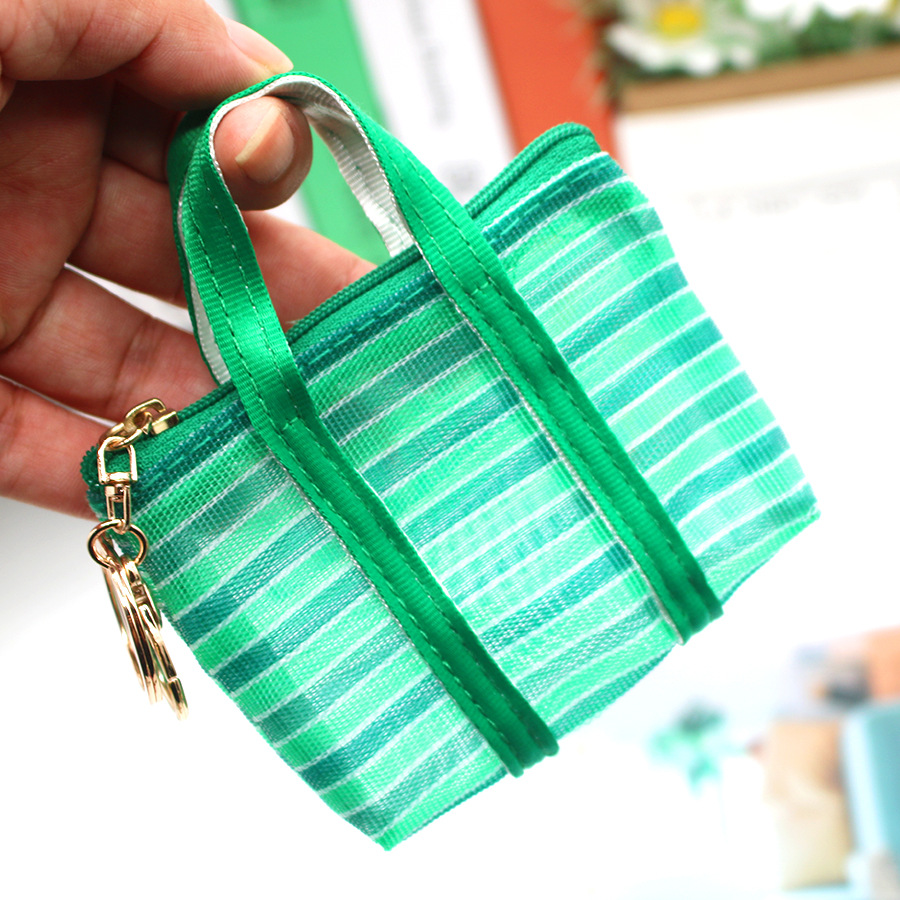 1Pc Key chain Fishing Net Bag  - Mini Backpack Purse incelemesi ve fiyatı