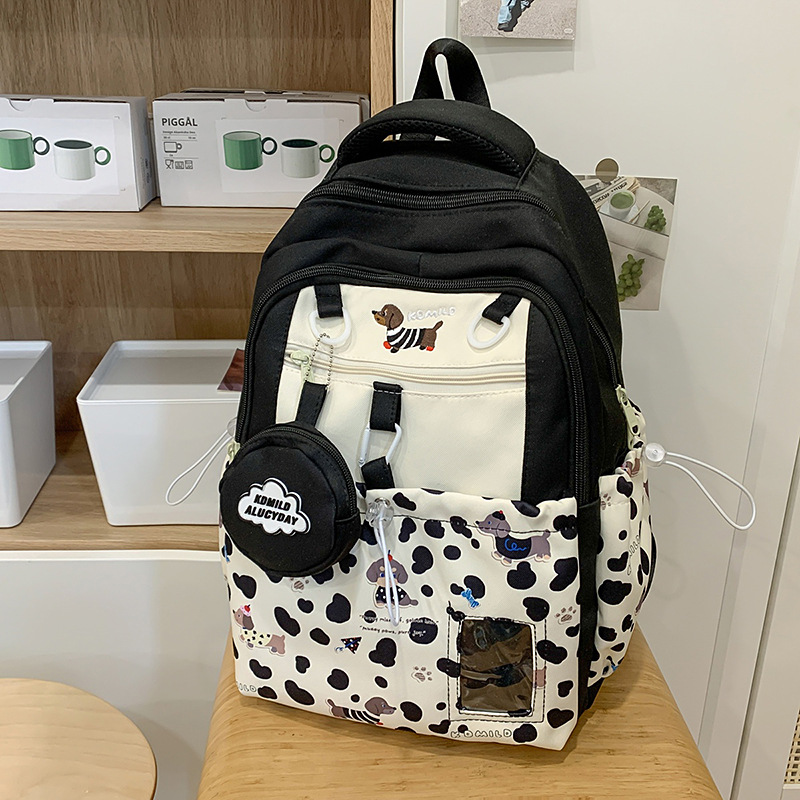 Sweet College Style Spliced Ba - School Backpack Teen incelemesi ve fiyatı