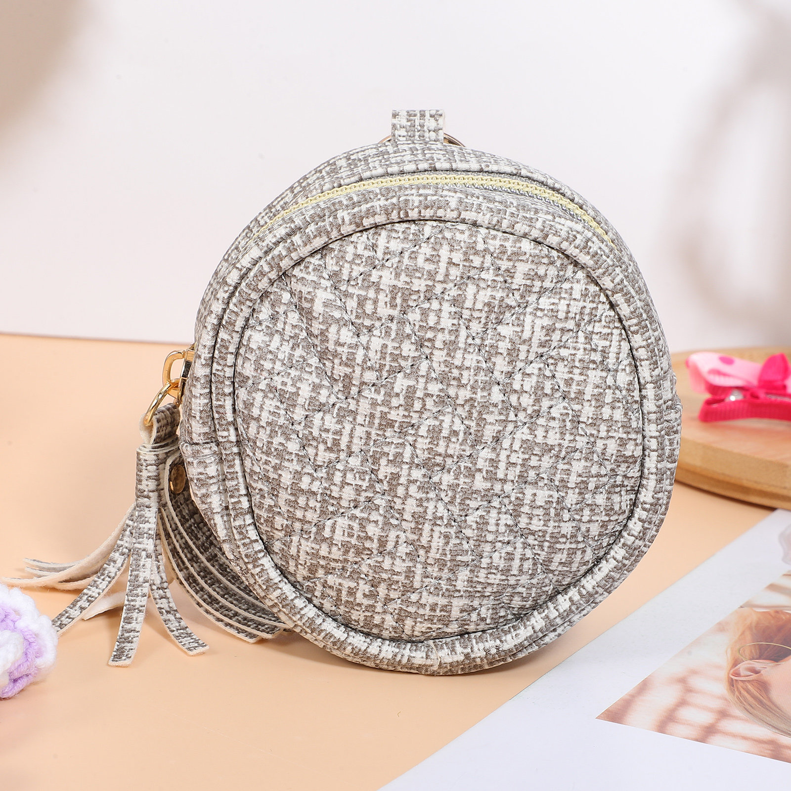 PU Pacifier Bag Portable Zippe - Backpack Diaper Bag incelemesi ve fiyatı