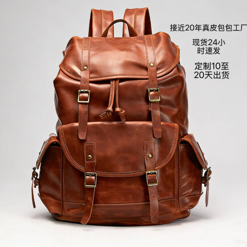 XZAN Men S Bags Fashion Europe - Leather Backpack Vintage incelemesi ve fiyatı