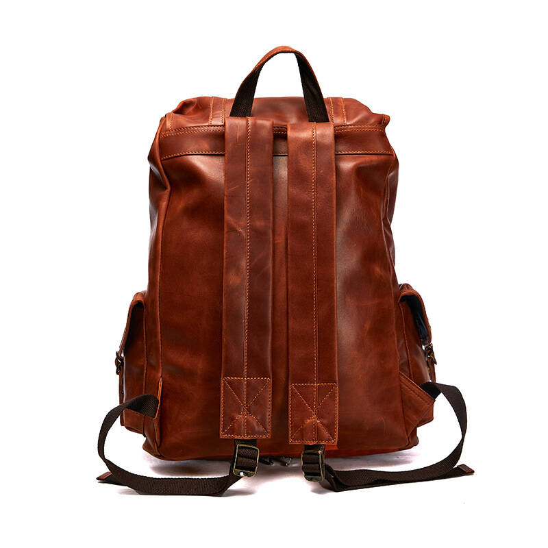 XZAN Men S Bags Fashion Europe - Leather Backpack Vintage incelemesi ve fiyatı