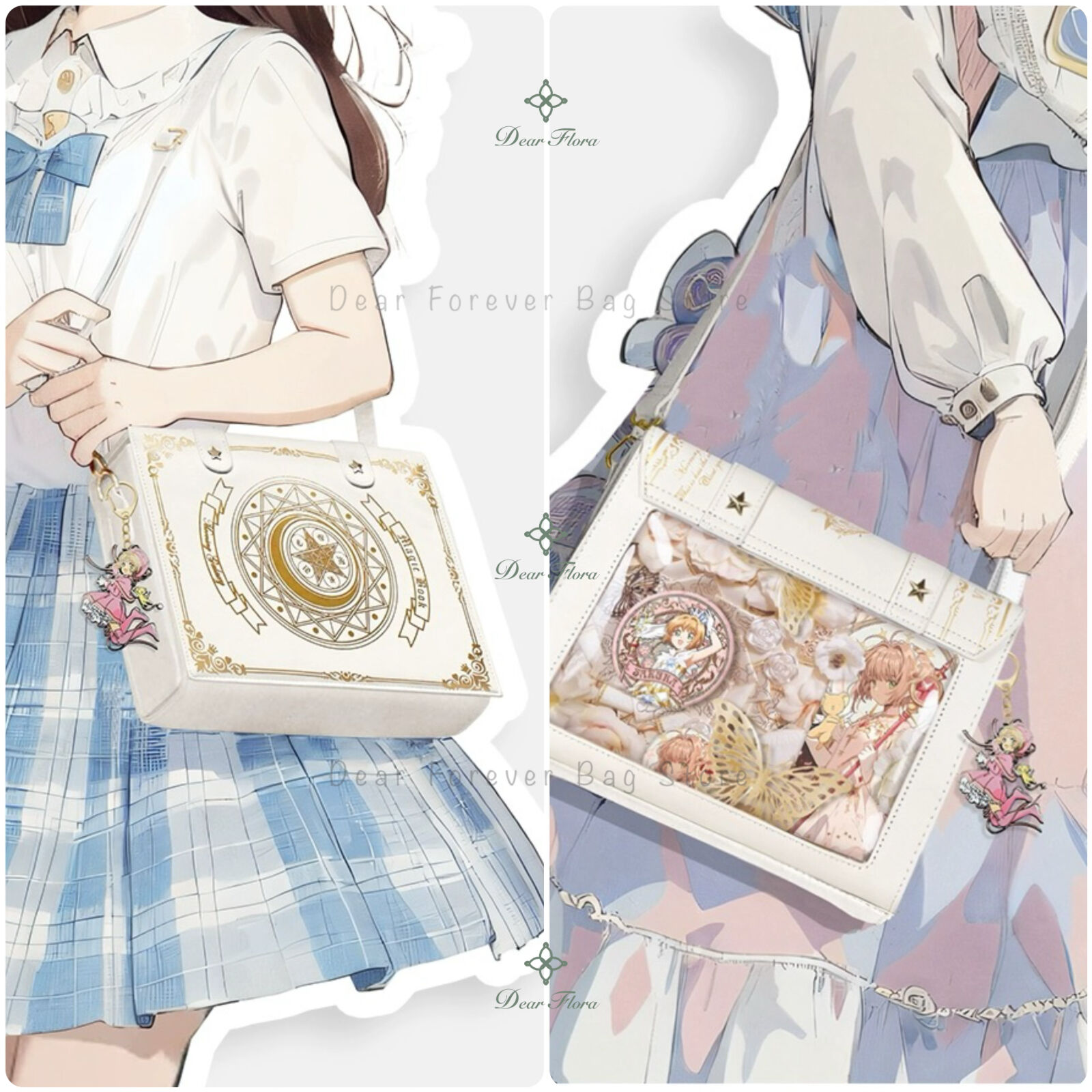 Y2K Magic Book Lolita Ita Bag  - Mini Backpack Purse incelemesi ve fiyatı