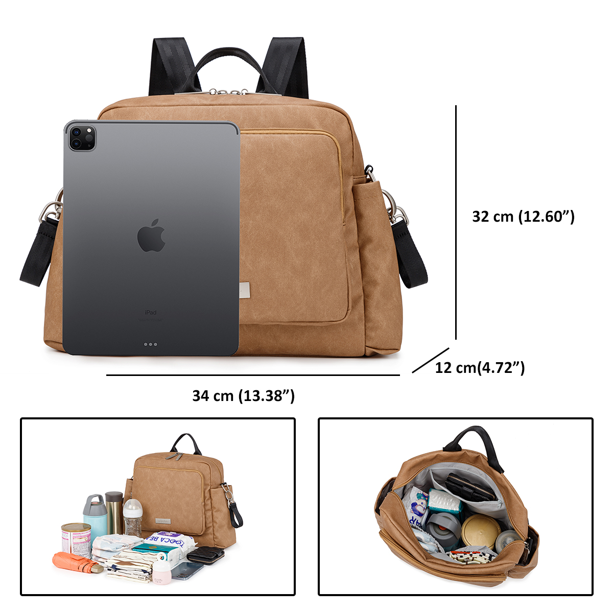 Fashion New Mommy Dipaer Backp - Backpack Diaper Bag incelemesi ve fiyatı