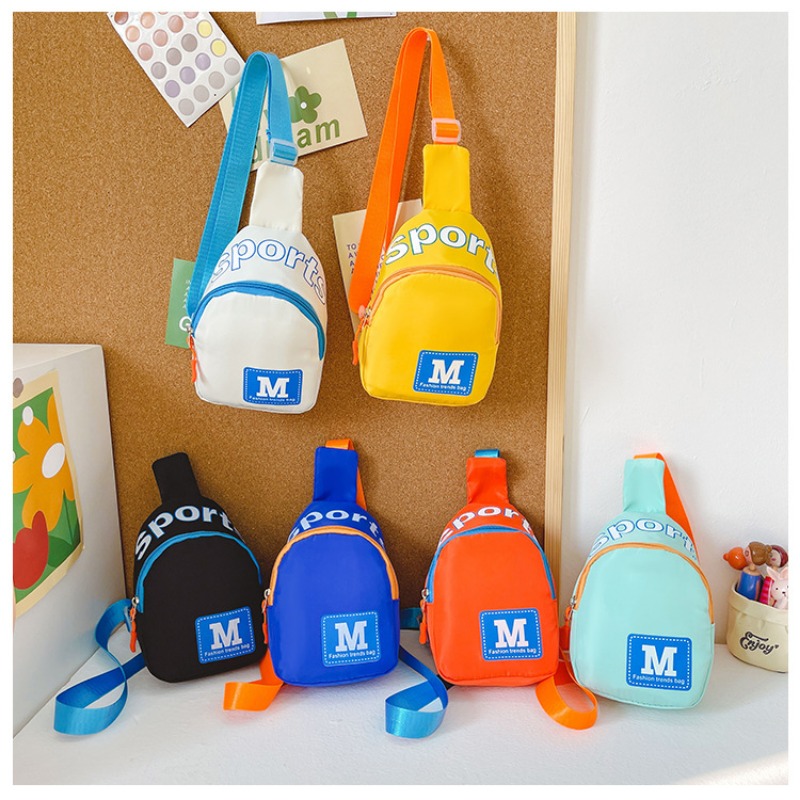 Children Chest Bag Boy Fashion - Canvas Backpack Casual incelemesi ve fiyatı