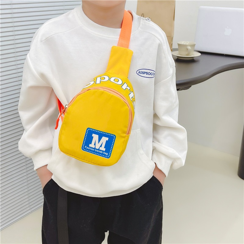 Children Chest Bag Boy Fashion - Canvas Backpack Casual incelemesi ve fiyatı