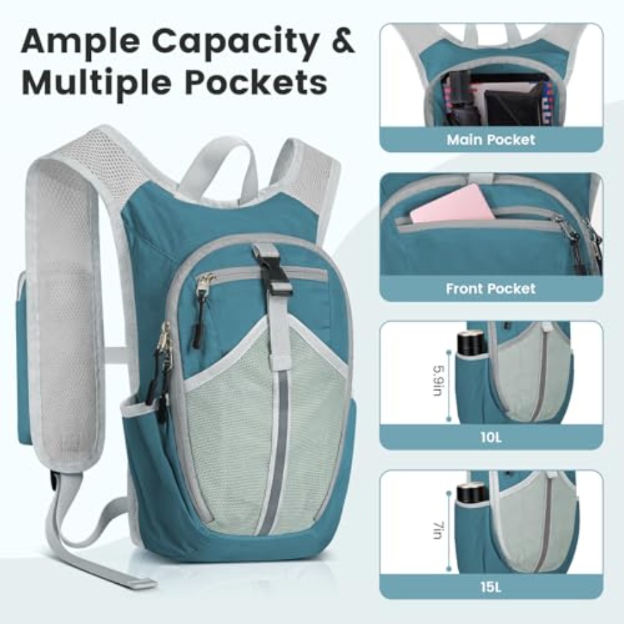 Small Hiking Backpack 10L-Ligh - Foldable Backpack Small incelemesi ve fiyatı