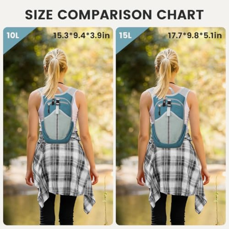 Small Hiking Backpack 10L-Ligh - Foldable Backpack Small incelemesi ve fiyatı