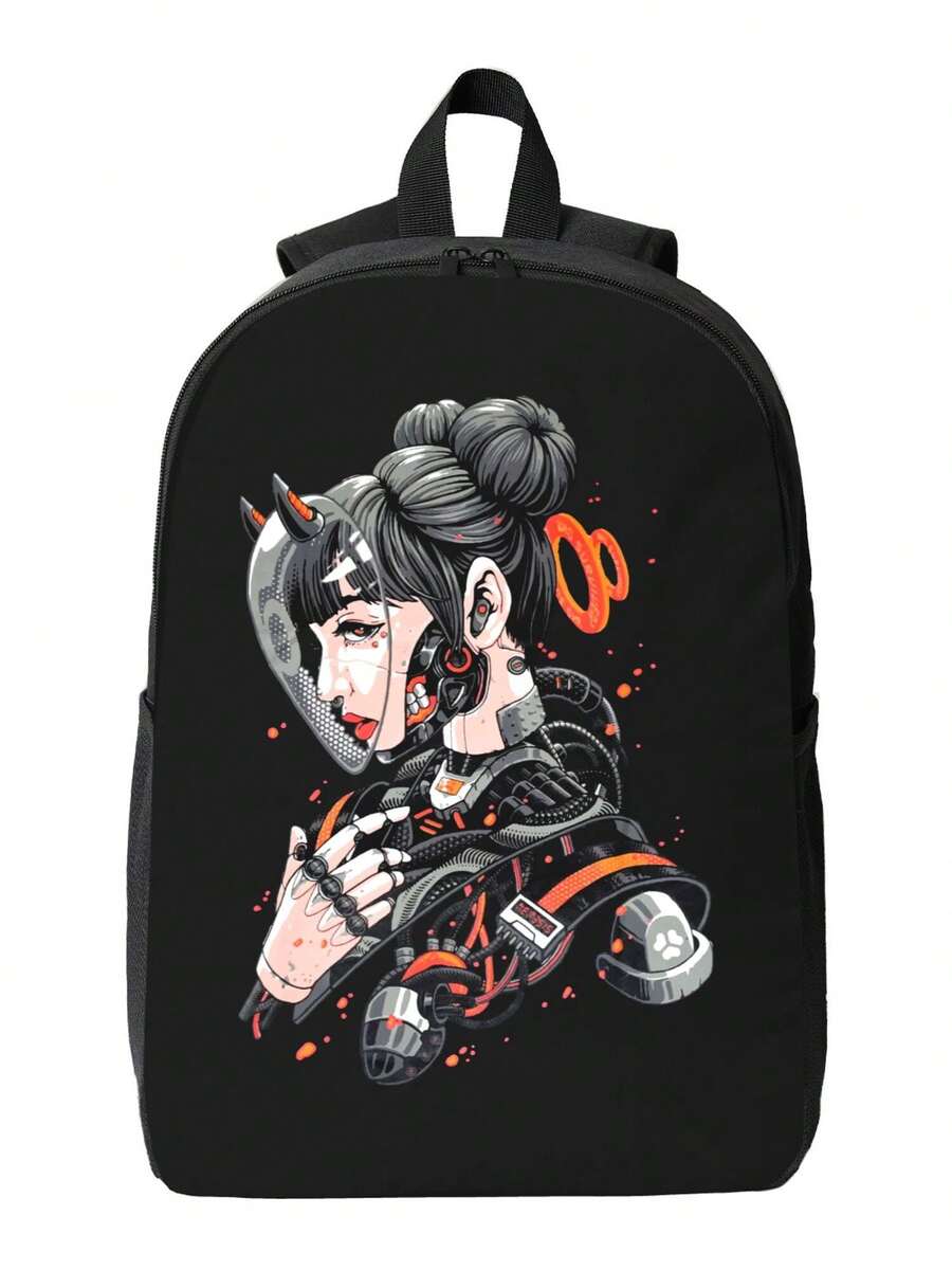 Cyberpunk Cyborg Girl Waterpro - Travel Backpack Anti Theft incelemesi ve fiyatı