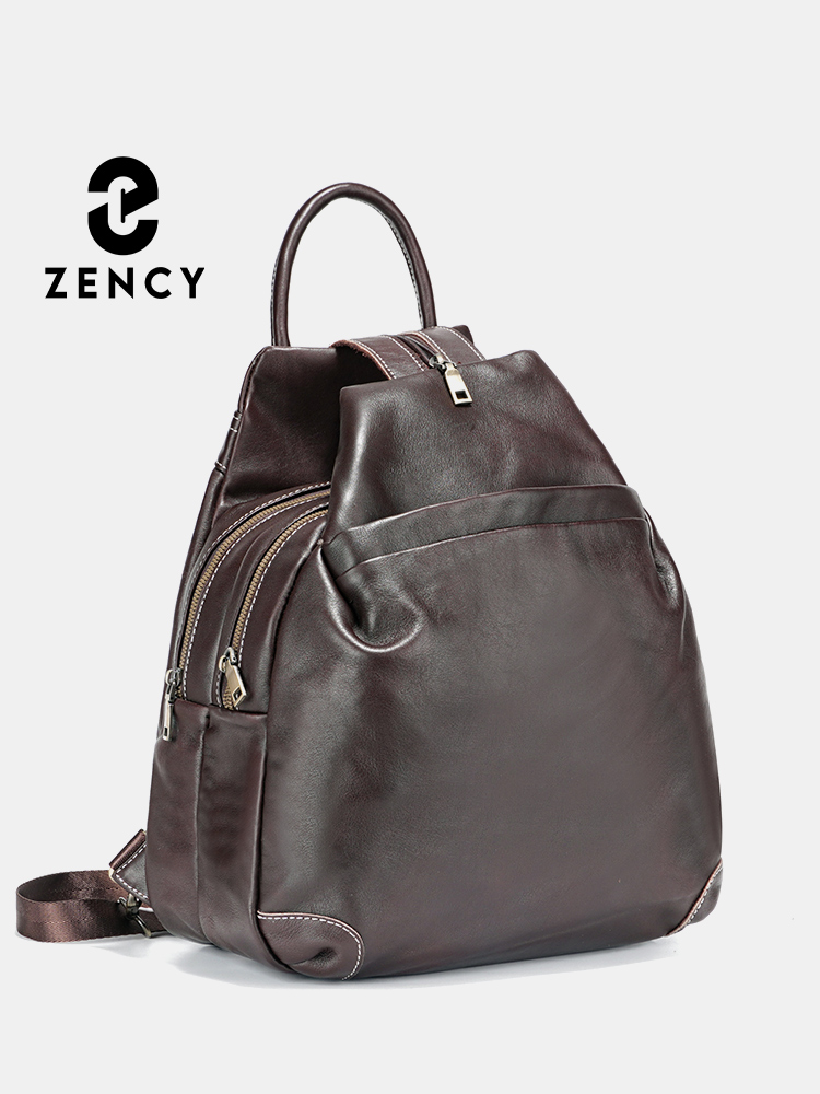 Zency Genuine Leather Women's  - Travel Backpack Anti Theft incelemesi ve fiyatı