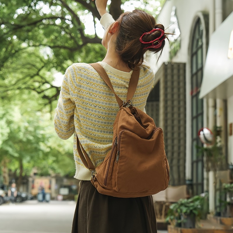 Unisex Canvas Tote Bag, Casual - Canvas Backpack Casual incelemesi ve fiyatı