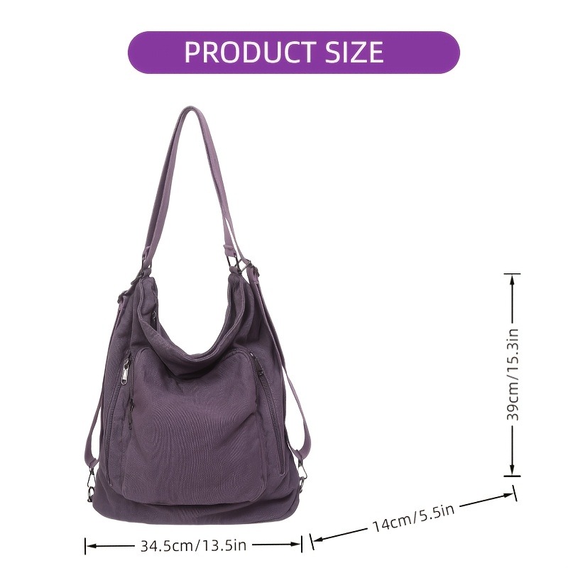 Unisex Canvas Tote Bag, Casual - Canvas Backpack Casual incelemesi ve fiyatı