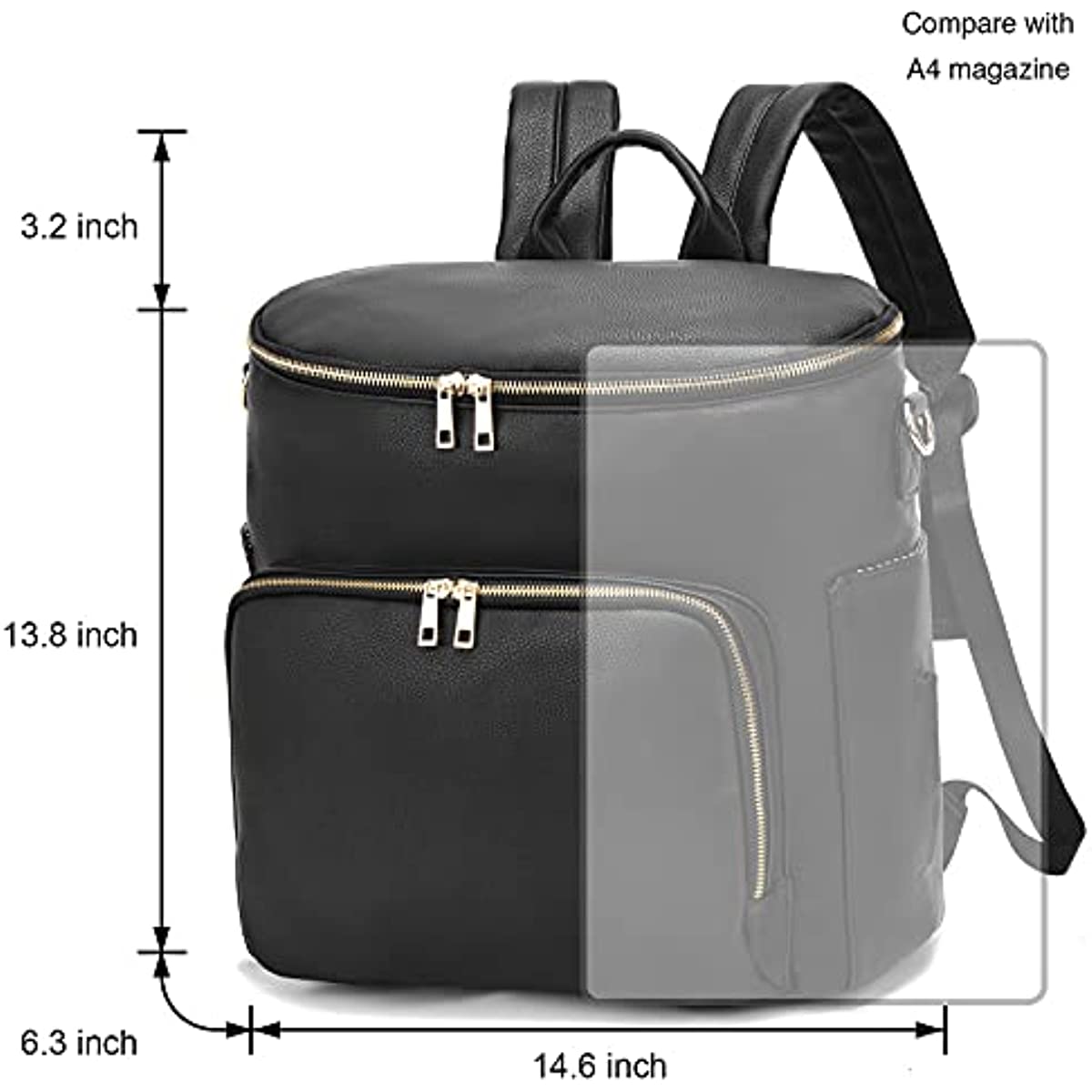 Diaper Bag Backpack Leather Ba - Backpack Diaper Bag incelemesi ve fiyatı