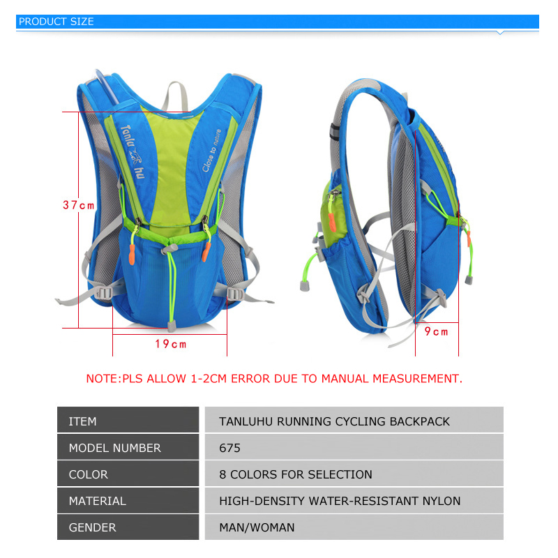 TANLUHU 675 Ultralight Outdoor - Hydration Pack Outdoor incelemesi ve fiyatı