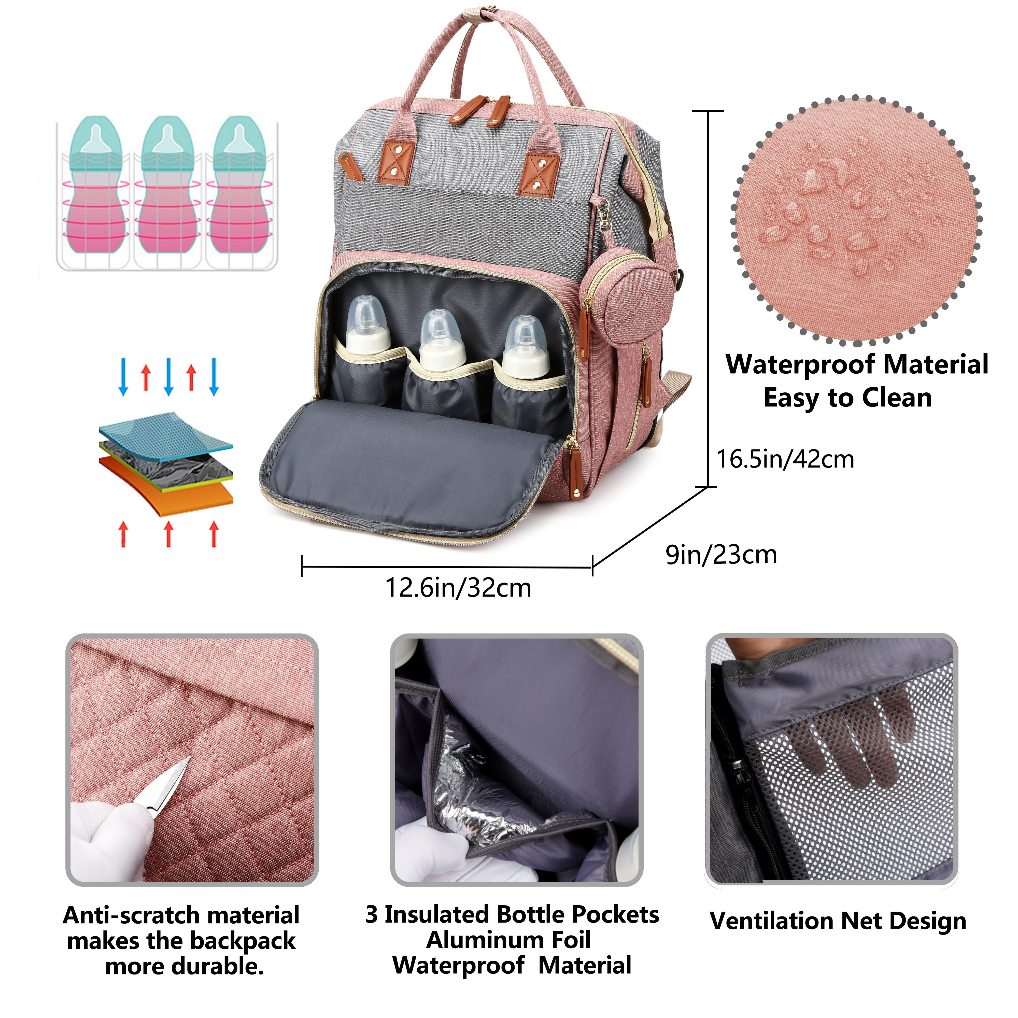Baby Diaper Bag Backpack, Baby - Backpack Diaper Bag incelemesi ve fiyatı