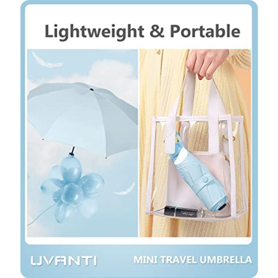 Mini Travel Umbrella with Case - Mini Backpack Purse incelemesi ve fiyatı