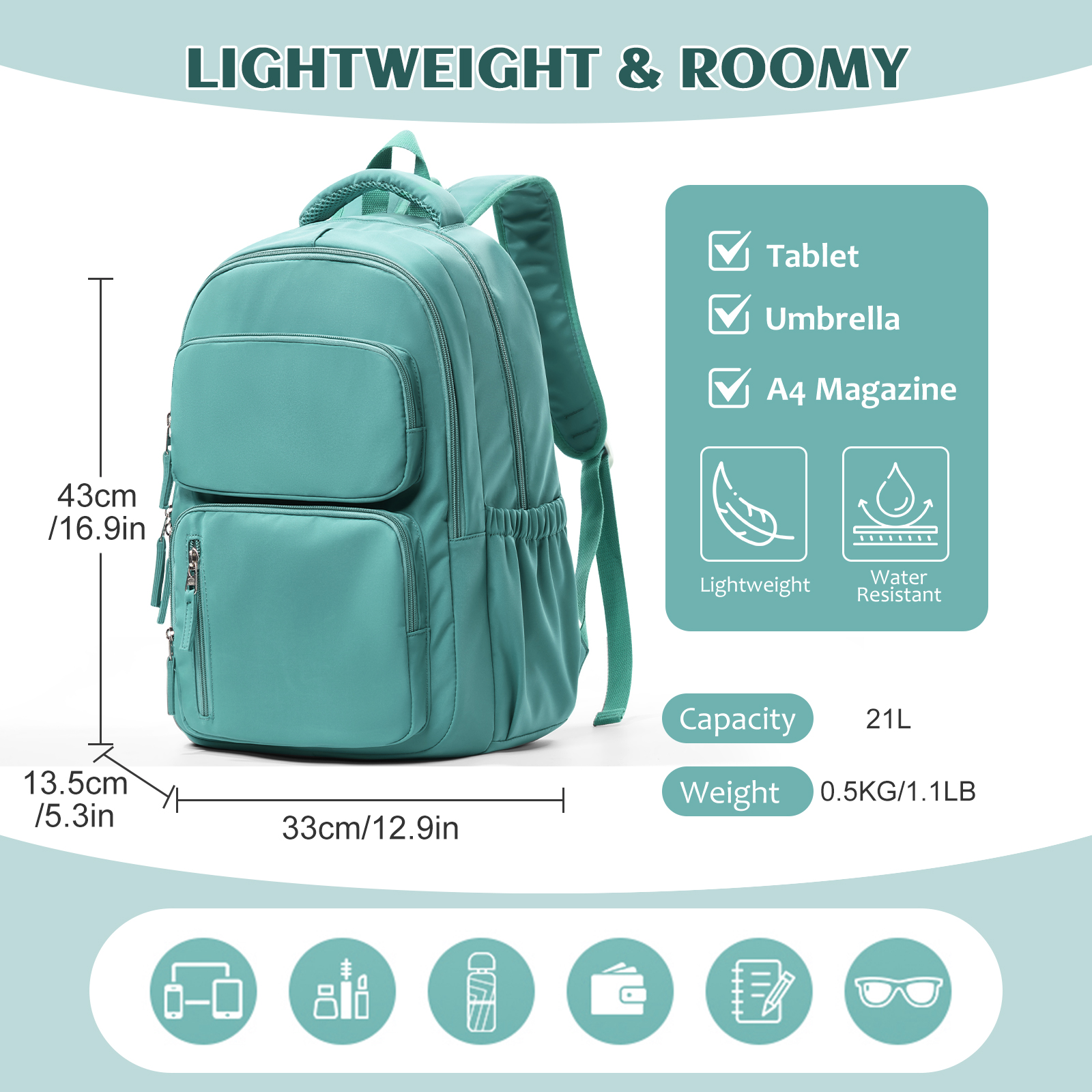 Lightweight Laptop Backpack fo - School Backpack Teen incelemesi ve fiyatı
