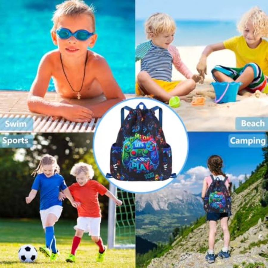 Drawstring Backpack for - Game - Drawstring Gym Bag incelemesi ve fiyatı