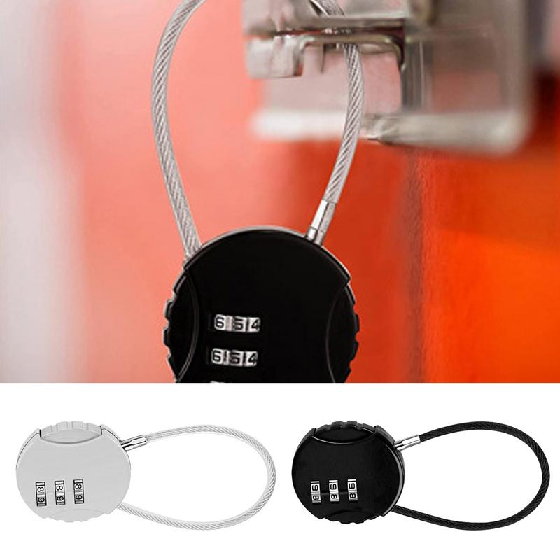 Round Shape Luggage Combo Lock - Backpack Lock Combo incelemesi ve fiyatı
