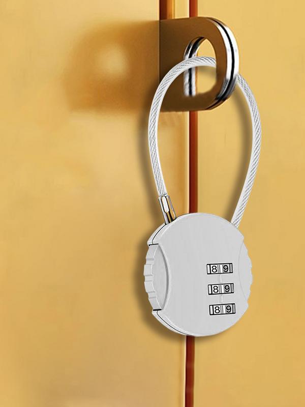 Round Shape Luggage Combo Lock - Backpack Lock Combo incelemesi ve fiyatı