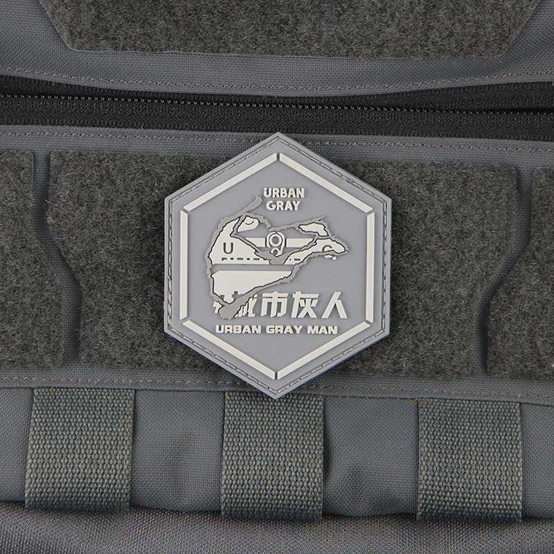 Urban Grey Man 3D PVC Patches  - Urban Backpack Tactical incelemesi ve fiyatı