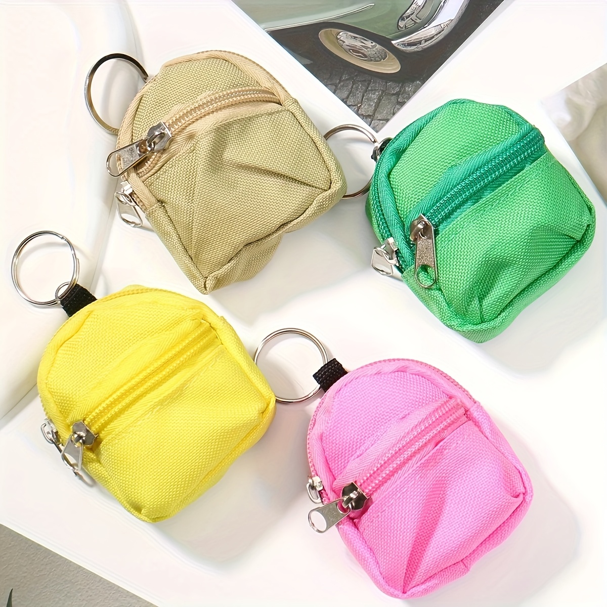 1pc Cute Mini Backpack Keychai - Mini Backpack Purse incelemesi ve fiyatı