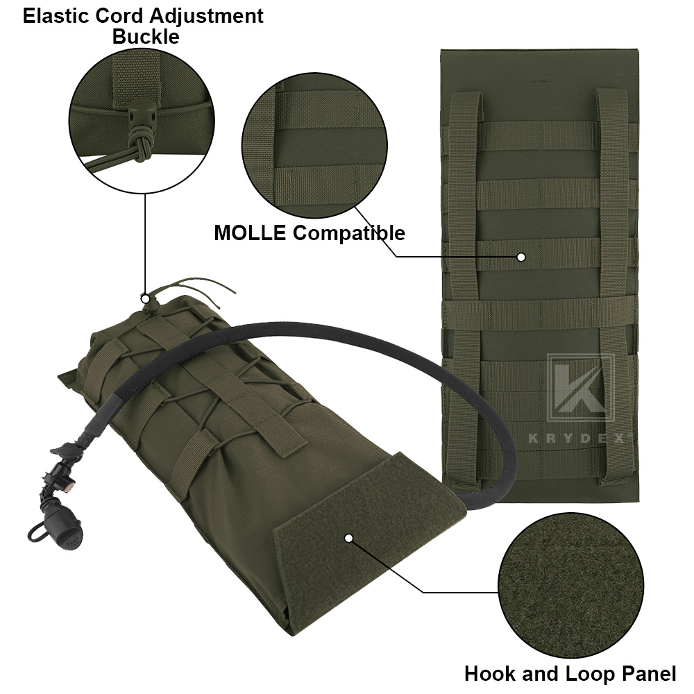 KRYDEX Tactical 3L Hydration M - Hydration Pack Outdoor incelemesi ve fiyatı